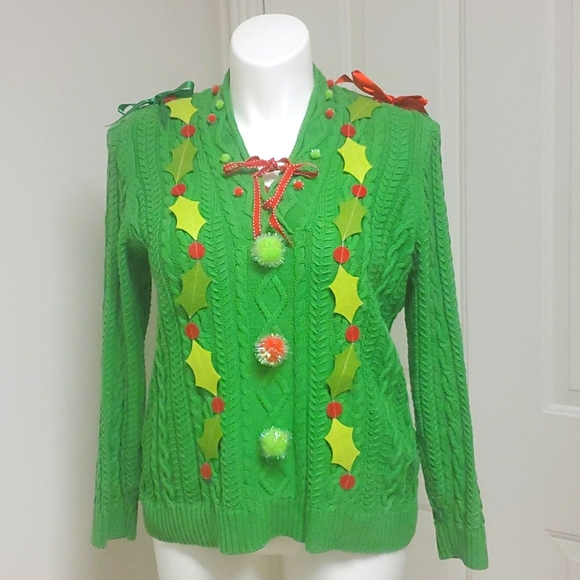 Chaps Sweaters - Chaps Ugly Christmas Sweater